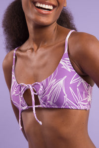 Ipanema Trail-Lila Tank-Krawatten-Set