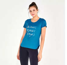 Carica l&#39;immagine nel visualizzatore di Gallery, Frases Inspiracionais Verde Strong Skin Fit T-Shirt
