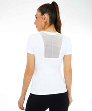 Charger l&#39;image dans la galerie, T-Shirt Skin Fit Recortes Com Refletivos Branco Optico
