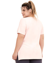 Laden Sie das Bild in den Galerie-Viewer, Skin Fit Silk Gola Plus Rosa Respire T-Shirt
