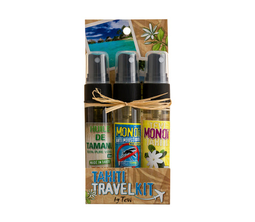 Product Front: Tevi Solaire Travel Kit Monoi 3X30Ml