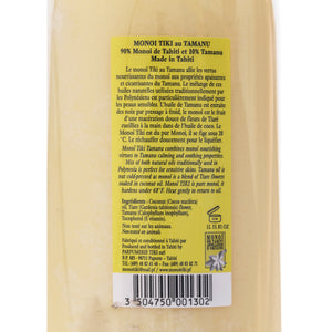 Product Back: Tiki Solaire Monoi Tiki Tamanu Pro 1L