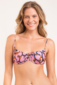 Top Amore-Pink Balconet-Tie