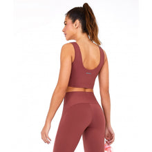 Carica l&#39;immagine nel visualizzatore di Gallery, Top Bodytex II Com Laser Marrom Mahagoni
