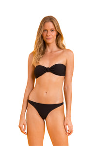 Top Bora-Schwarzes Bandeau-Joy