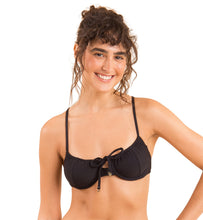 Charger l&#39;image dans la galerie, Top Dots-Black Balconet-Tie
