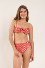 Laden Sie das Bild in den Galerie-Viewer, Top Floral-Scales Balconet-Tie
