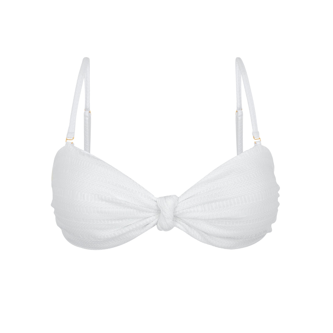 Top Memphis-White Bandeau-Joy