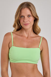 Top Sand-Menta Bandeau-Reto