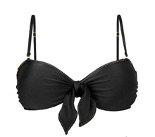 Carica l&#39;immagine nel visualizzatore di Gallery, Top Shimmer-Black Bandeau-Nr
