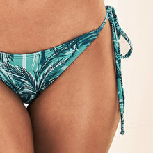 Laden Sie das Bild in den Galerie-Viewer, Image 05: Uv Line Bas Bottom Coqueiros-Turquesa Lacinho Upf50+
