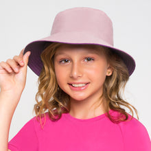 Charger l&#39;image dans la galerie, Model Front: Uv Line Chapeau Souple/Capeline Chapeu California Inf Rosa Bebe Framboesa Upf50+
