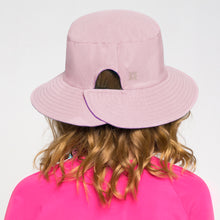 Charger l&#39;image dans la galerie, Model Back: Uv Line Chapeau Souple/Capeline Chapeu California Inf Rosa Bebe Framboesa Upf50+
