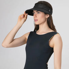 Carica l&#39;immagine nel visualizzatore di Gallery, Model Front: Uv Line Visière Leblon Preto
