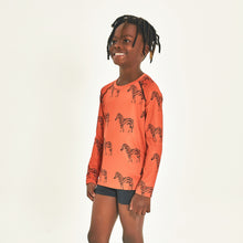 Charger l&#39;image dans la galerie, Image 02: Uv Line T-Shirt Longsleeve Acqua Zebra Inf Upf50+
