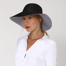 Laden Sie das Bild in den Galerie-Viewer, Image 04: Uv Line Chapeau Souple/Capeline San Diego Cinza Preto Upf50+
