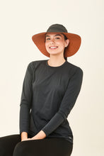 Carica l&#39;immagine nel visualizzatore di Gallery, Image 05: Uv Line Chapeau Souple/Capeline San Diego Preto Caramelo Upf50+
