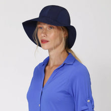 Laden Sie das Bild in den Galerie-Viewer, Image 03: Uv Line Chapeau Souple/Capeline San Remo Fpu50+ Hat Navy Blue Uv
