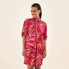 Carica l'immagine nel visualizzatore di Gallery, Image 04: Uv Line Chemise Shirtdress Copacabana Upf50+
