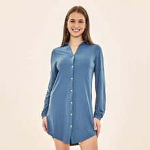 Charger l'image dans la galerie, Model Front: Uv Line Chemise Shirtdress Copenhagen Aco Upf50+
