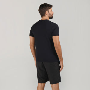 Model Back: Uv Line Fitness Haut Sport Fit Mas Preto Upf50+