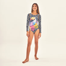 Carica l&#39;immagine nel visualizzatore di Gallery, Image 05: Uv Line Une Pièce Fille Swimsuit Girl Tucano Upf50+
