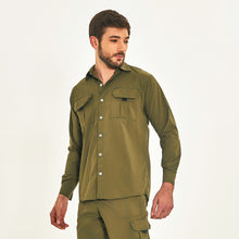 Laden Sie das Bild in den Galerie-Viewer, Image 02: Uv Line Fitness Haut Tenerife Verde Militar Upf50+
