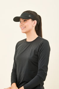 Image 03: Uv Line Visière Visor Elastic Preto Upf50+