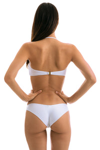 Unten Cloque Branco Bandeau