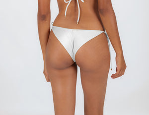 Bottom Shimmer-White Cheeky-Rope