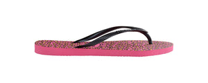 Havaianas Slim Animals Shocking Pink