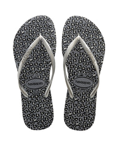 Havaianas Slim Animals Steel Grey