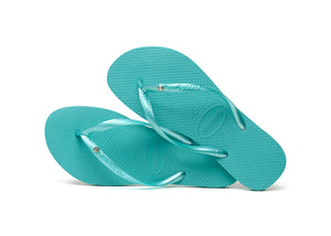 Havaianas Slim Crystal Sw Lake Green