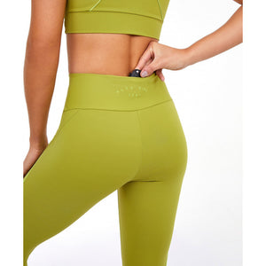 Hyper Frisos Grüne Moos-Leggings