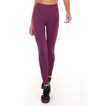 Laden Sie das Bild in den Galerie-Viewer, Sem Costura Essential Roxo Wine Leggings
