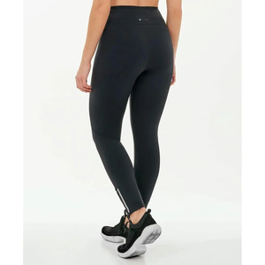 Supplex Ziper Barra Preto Leggings