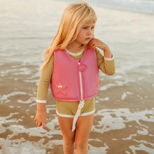 Laden Sie das Bild in den Galerie-Viewer, Swim Vest Ocean Tresure Rose Max 30KG 3-6 Years
