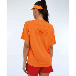 Make It Fun Laranja Gym Skin Fit T-Shirt