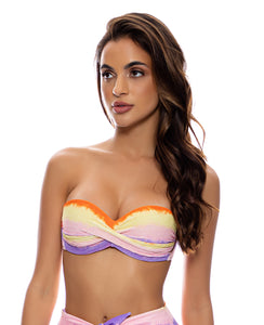 Miami Sunsets Bandeau-Oberteil