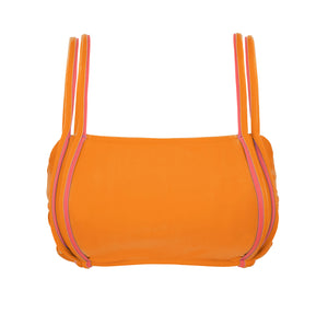 Orangefarbenes Duo-Top