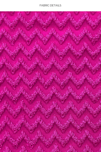 Charger l&#39;image dans la galerie, Wavy Ruched Capri Fuchsia
